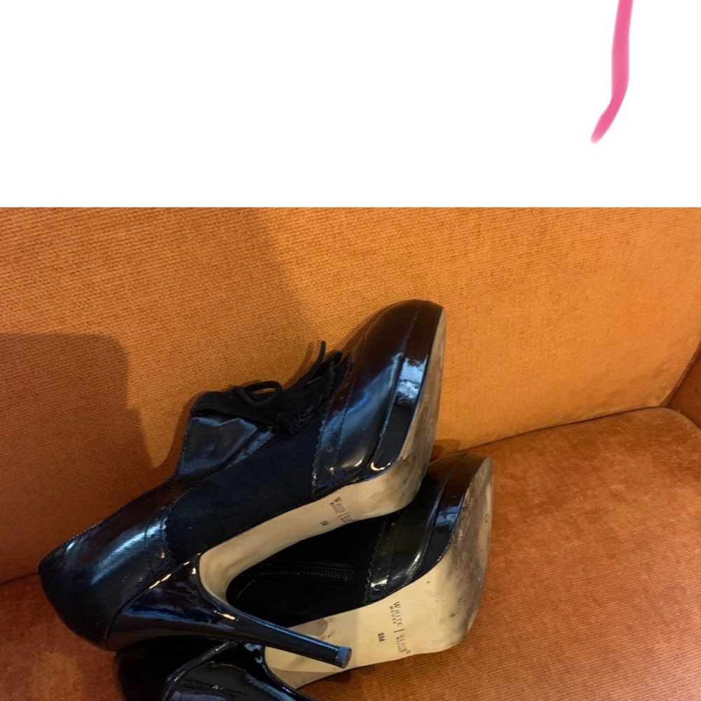EUC!!! White House Black Market Oxford Heels - Picture 4 of 5